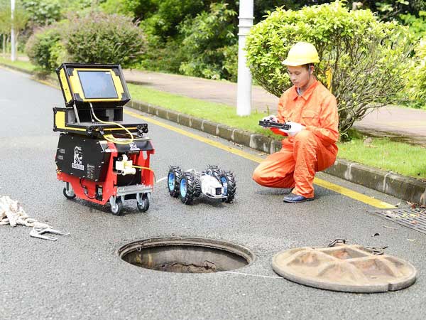 绥德管道机器人检测