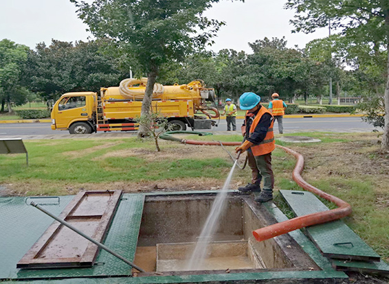 绥德化油池清理